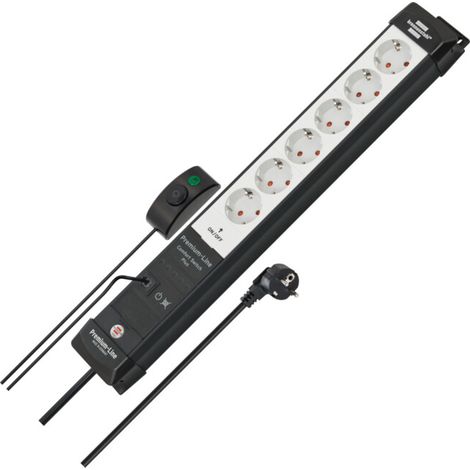 Brennenstuhl Premium-Line 6fach swligrau DE (1/5)