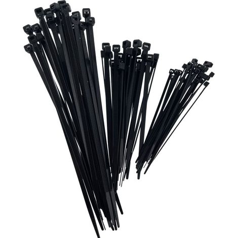 TrendLine Kabelbinder-Set 3 x 25 Stück sortiert Polyamid Kabelbinder Kabel (1/2)