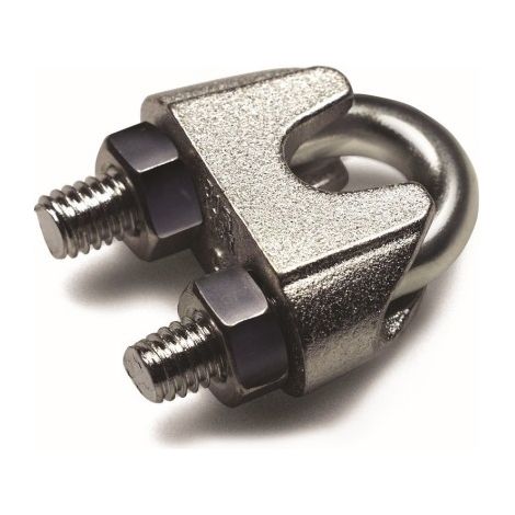 Sujetacable Din 741 Inoxidable Para Cable Ø 30 1Pz