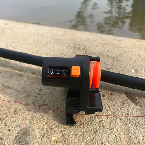 Compteur de profondeur pour ligne de pêche 0-999 m, outil de mesure de longueur de ligne. (1/5)