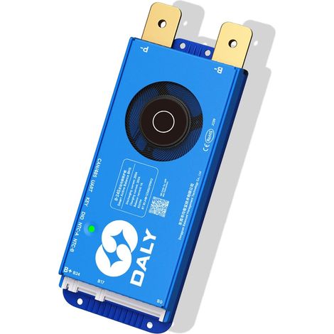 Système de gestion de batterie 8S-24S 24 V-84 V 200 A pour batteries lithium-ion, LiFePO4 et LTO avec Bluetooth intégré et interface RS485/CAN pour systèmes de stockage (1/5)