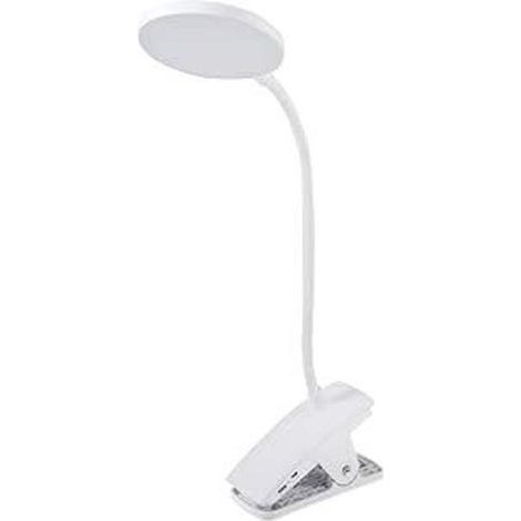 Battery-powered clip-on bedside lamp with 3 brightness levels and USB rechargeable (1/5)