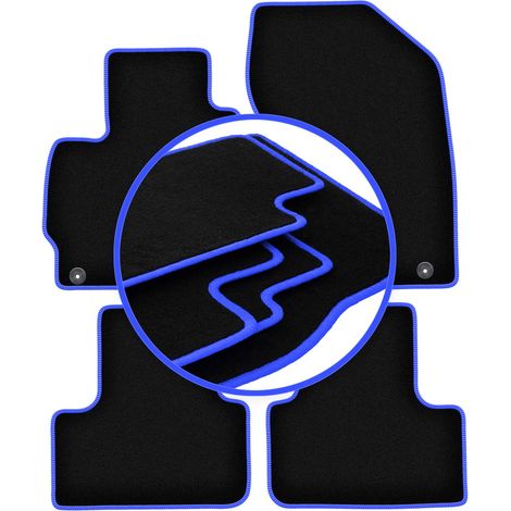 Tapis de voiture CARLUX-BLUE pour : Citroën C4 Aircross (2012-2017) (1/5)