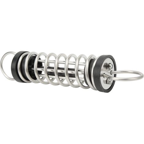 Dock Rope Mooring Spring, 6 X 300mm 304 Stainless Steel Boat Mooring Springs Damper for Yacht