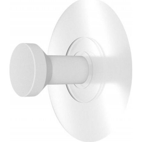 Lot de 4 Crochet mural adhésif, Plastique et Aluminium spatial, Imperméable, pour Salle de bain et Cuisine (1/5)