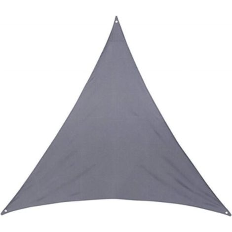 Toile solaire 4x4x4 m ACKERMAN Anori gris – ombrage extérieur résistant UV, toile de pergola ou terrasse (1/4)
