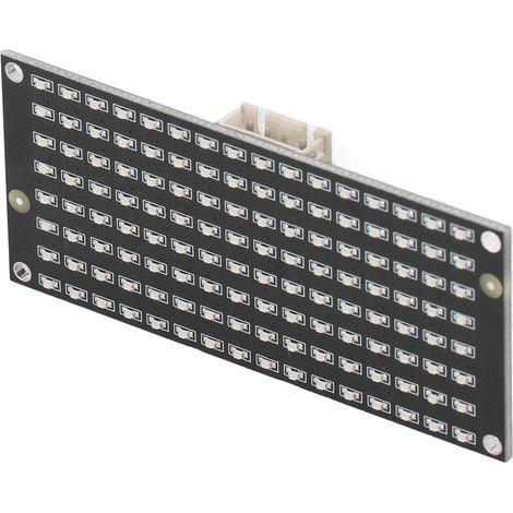 Module de Contrôle Matrice LED 8x16 Panneau IC2 Communication Affichage DC3.3-5V Ordinateurs à Carte Unique (1/5)