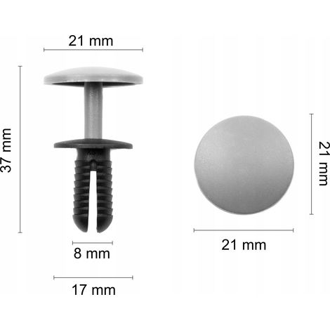 1 bullone di espansione universale per tappezzeria da 8 mm (1/5)