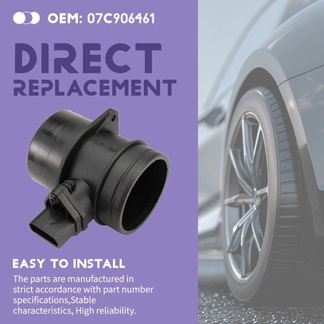 07C906461 ist geeignet für Luftmengenmessersensoren in Volkswagen Golf, Jetta und Audi A6 (Modelle 02-11). (1/4)
