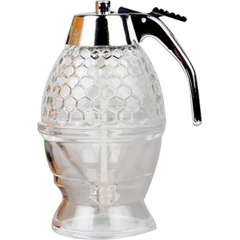 Distributeur de miel pratique et attrayant, transparent, pour la cuisine (1/5)