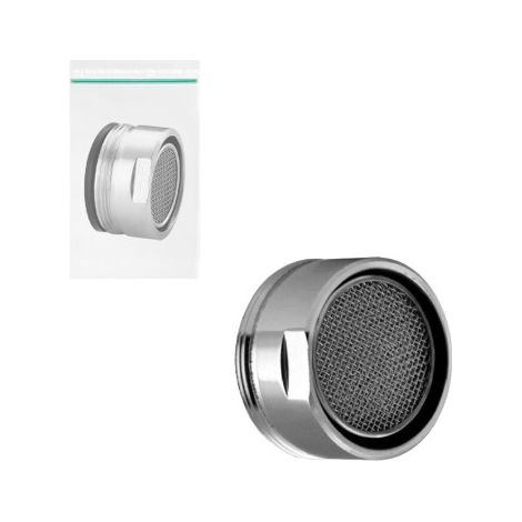 Filtre aérateur en métal chromé M28/100 - Paquet de 25 unités. (1/3)