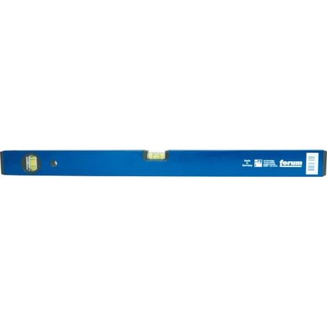 Livella A Bolla Di Metallo Chiaro, Blu, Lunghezza : 100 Cm