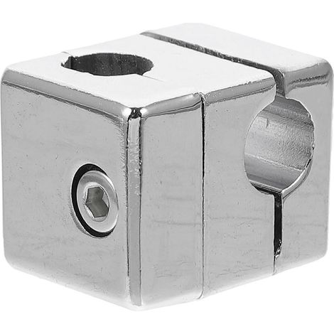 Support de serrage en acier inoxydable pour électroplacage, pince carrée en croix, fournitures de laboratoire-3X2.5X2.5CM-Silver