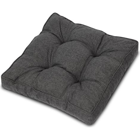 Coussin de salon d'extérieur Beauflair, 70x70cm, Anthracite