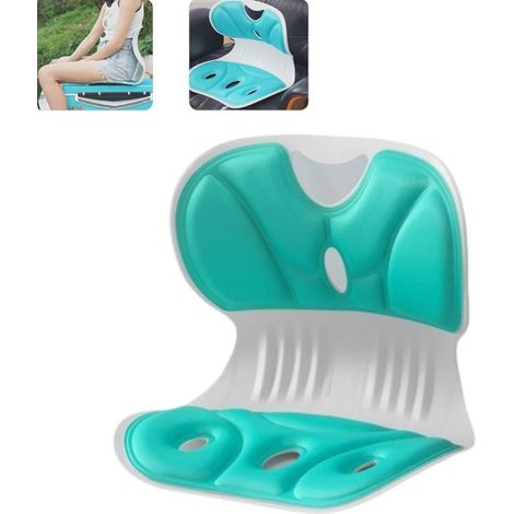 stuk - Zitkussen - lendensteun - Ergonomisch Zitsteun met Rugleuning– Comfort & Ondersteuning · Verhoogt comfort · Bevordert gezonde zithouding - Lendensteun & Nekondersteuning voor Auto, Bed en Burea (1/5)