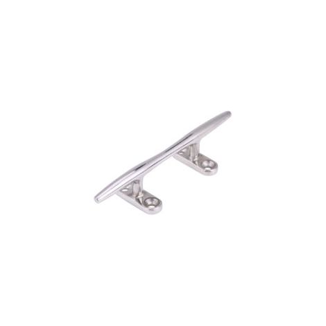 Taquets d'amarrage pour bateaux, taquets plats en acier inoxydable de 12,7 cm (5 pouces) pour l'amarrage de bateaux sur yachts. (1/2)