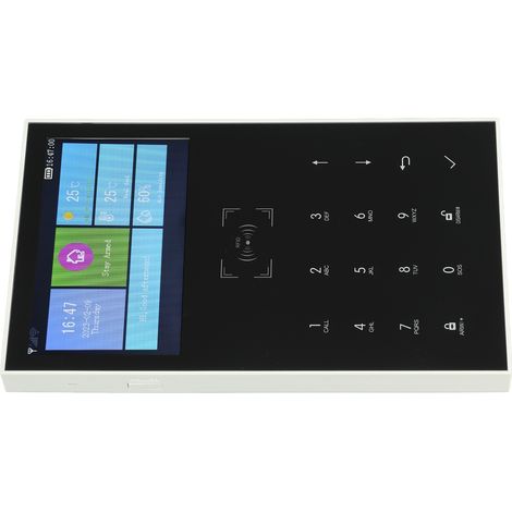 Ce kit de commande d'alarme antivol sans fil à monter soi-même est doté d'une application de contrôle GSM et WiFi, et convient aux bureaux à domicile et aux magasins. (1/5)