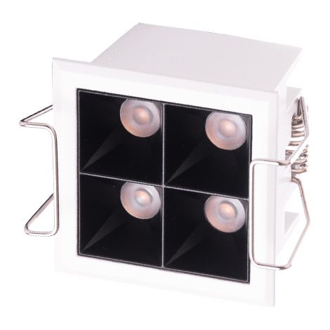Foco Downlight LED 5W 382,5Lm 4200ºK Rectangular PRO SMD3030 50.000H [JW-5W-M-W]
