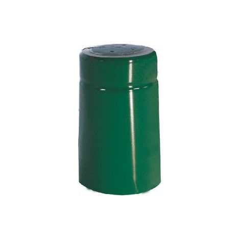 CAPSULA TERMORETRAIBILE PVC D 31X55 VERDE 100 PZ- 1,0 confezione