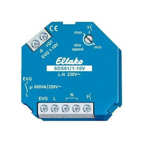 Eltako 61100800 Hutschienen Dimmer Blau (1/5)