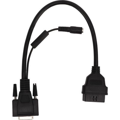 Câble de câblage de commutateur de boîtier d'adaptateur OBD I, remplacement de Conversion Bluetooth 16 broches mâle à 15 broches femelle pour Launch X431. (1/5)