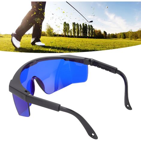 PC-Sportbrille zur Ballsuche mit Aufbewahrungsetui – Blaue Anti-UV-Gläser, leicht und wasserdicht. (1/5)