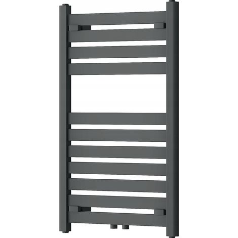 Radiador secatoallas eléctrico 359W 80x50x3,9cm, Gris (1/4)