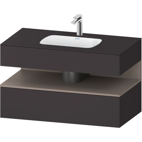 Duravit Collection One lavabo à encastrer avec meuble sous-vasque (1/2)