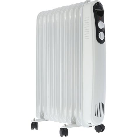 Radiador aceite 11 elementos 2500w blanco (1/3)