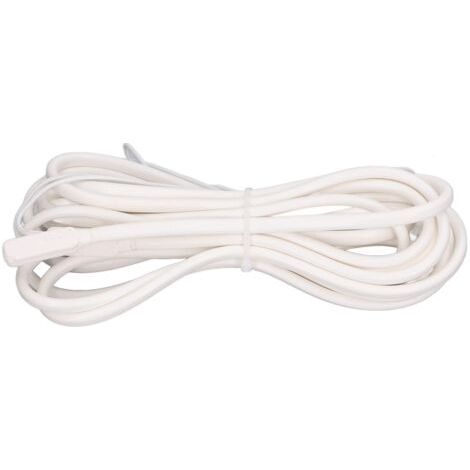 Câble chauffant pour tuyau 200W 5m – Protection contre le gel jusqu'à -40℃ – Étanche AC220V – Caoutchouc silicone durable (1/5)
