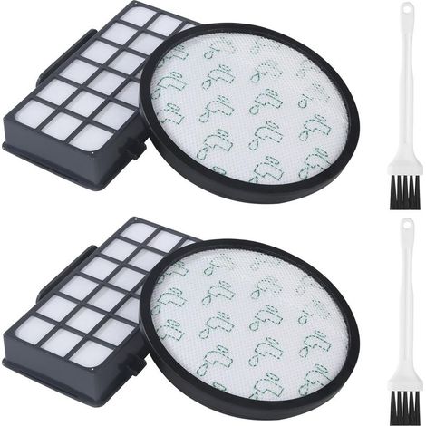 2Lot Filtres pour Rowenta X-Trem Power Cyclonic RO69xx,Filtre de Rechange Accessoires ZR006001,Filtre Aspirateur pour Rowenta Silence Force Cyclonic RO6962 RO6963 RO6971 RO6984 (1/5)