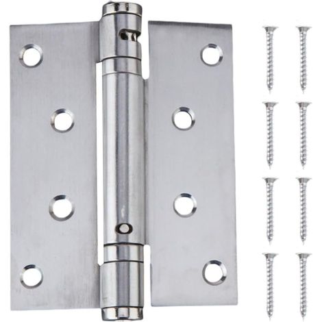 charnière de porte automatique réglable en inox (1/5)