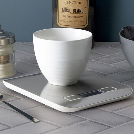 Balance Électronique - LILY COOK - Inox - 5 Kg - Argent