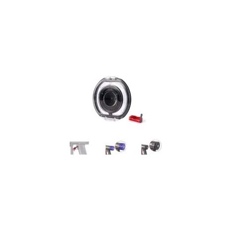 Tapa de repuesto para aspiradoras Dyson V6 DC58 DC59 DC61 DC62 DC72 DC74 SV03 SV07 SV09 con junta de sellado - Crezuo (1/4)