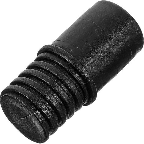 Embouts adaptateurs pour rallonge de balai, embouts de poignée filetée en plastique, adaptateur d'extrémité-4.00X1.50X1.50CM-Black
