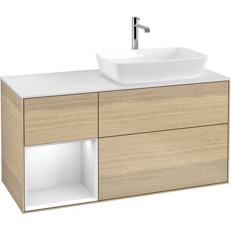 Villeroy & Boch F801MTPC Armoire sous lavabo Finion F80 (1/2)
