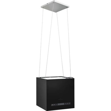 Cappa sospesa con touchscreen LCD 37 cm acciaio verniciato a polveri 020005848