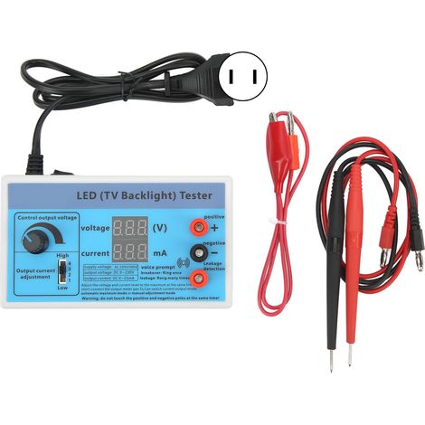 LED TV Backlight Tester Multifunction Strips Beads Repair Tool Light Detector 0‑230V Output US Plug 110V (1/5)