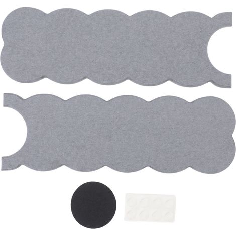 Tapis Évier Cuisine Diatomite Absorbant Séchage Rapide – Plateau Salle de Bain Comptoir, Gris Foncé (1/5)