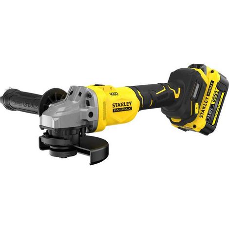 Meuleuse d'angle STANLEY FATMAX V20 125 mm 18 V Kit 1x4 Ah