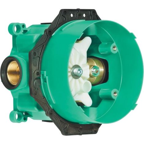 Compatible con Hansgrohe iBox Universal Plus 01850181 Bloque de corte de servicio de 3/4" (1/4)