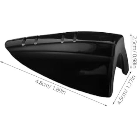Lot de 4 protections latérales noires pour lunettes de sécurité - Matériau robuste - Installation facile (1/5)