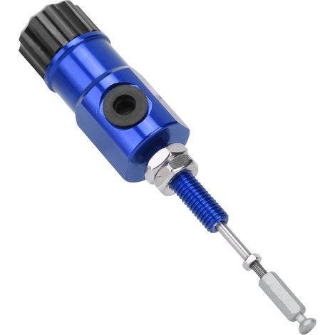 Maître-cylindre de frein et d'embrayage en alliage d'aluminium, universel pour moto et scooter, pièce de rechange modifiée, bleu (1/5)