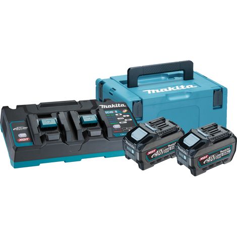 KIT ENERGY DC40RB + 2X BL4050F 40V 5AH MAKITA 191U13-9