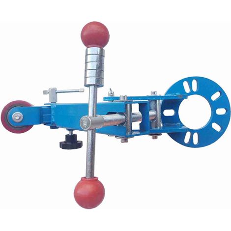 Kit de Rouleau de Jante Renforcé en Acier, Structure Stable, Longueur Réglable, Outil de Carrosserie Pratique pour Élargisseur d'Aile (1/5)