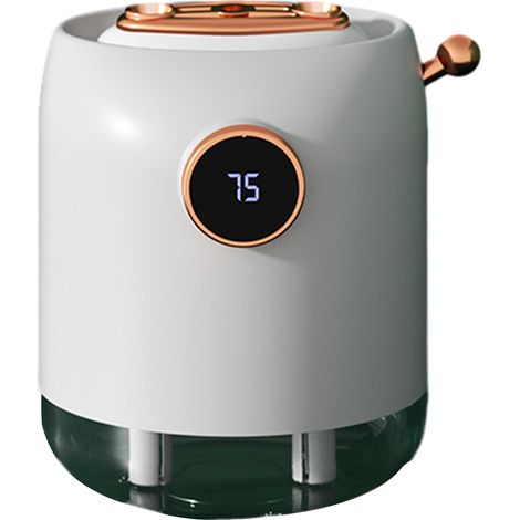 1 Humidificateur à ultrasons, brume fraîche 500 ml, silencieux, remplissage par le haut, arrêt auto, pour chambre, bébé, plantes