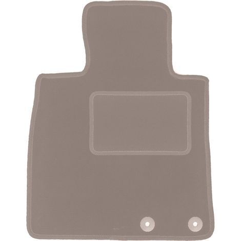 Beige Fahrermatte für: Nissan Note II Fließheck (2012-)