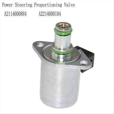 Valve de répartition de direction assistée A2114600884, compatible avec la valve de rapport de direction assistée A2214600184 (1/3)