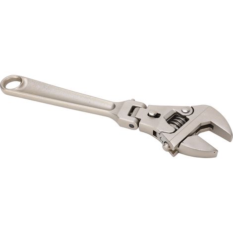 Clé à rochet pliable 10 pouces, outil multifonction pour réparations de plomberie et électricité. (1/5)