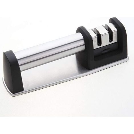 (Acier inoxydable) 1 aiguiseur de couteaux, aiguiseur de couteaux ergonomique professionnel cadeau de cuisine (1/5)